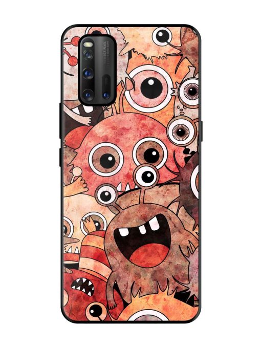 Monster Mash Glossy Soft Edge Case for Iqoo 3 Chachhi