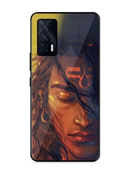 Tranquil Shiva Glossy Soft Edge Case for Iqoo 7 (5G) Chachhi