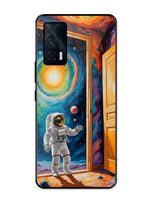 Artistic Space Glossy Soft Edge Case for Iqoo 7 (5G) Chachhi