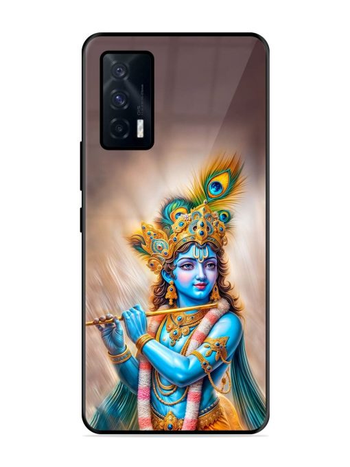 Divine Krishna Glossy Soft Edge Case for Iqoo 7 (5G) Chachhi