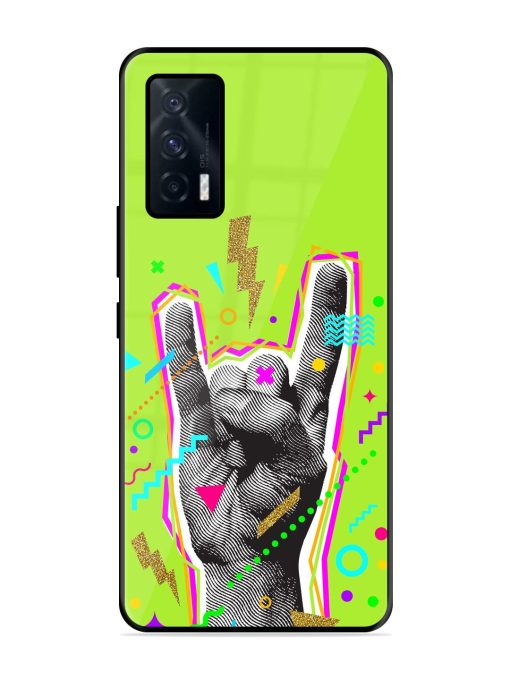 Neon Rock Glossy Soft Edge Case for Iqoo 7 (5G) Chachhi