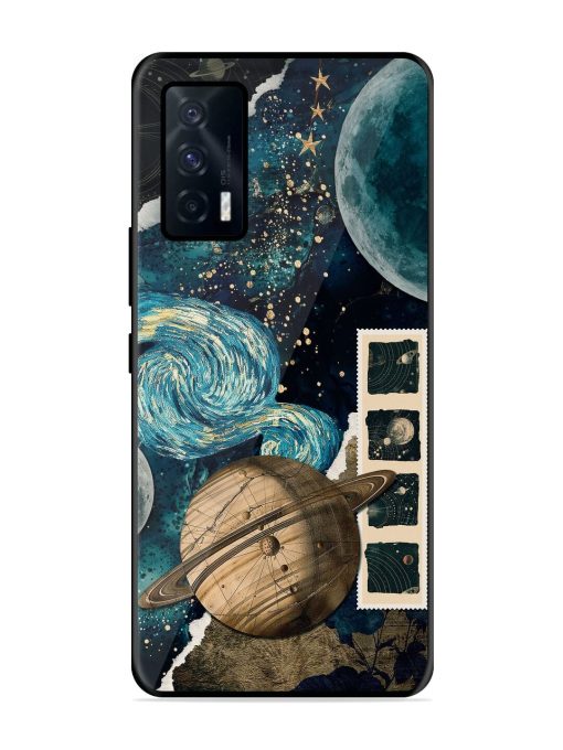 Celestial Tapestry Glossy Soft Edge Case for Iqoo 7 (5G) Chachhi