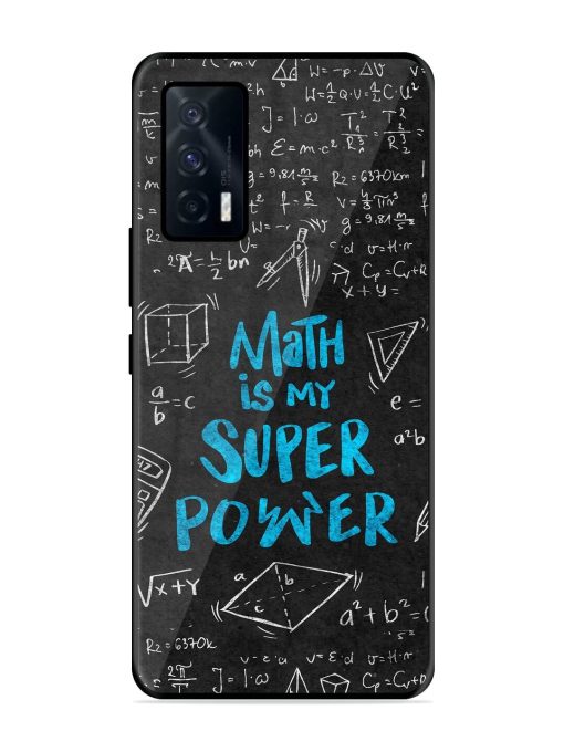 Math Magic Glossy Soft Edge Case for Iqoo 7 (5G) Chachhi