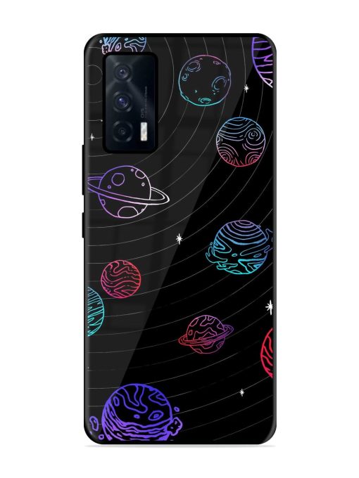 Cosmic Ballet Glossy Soft Edge Case for Iqoo 7 (5G) Chachhi