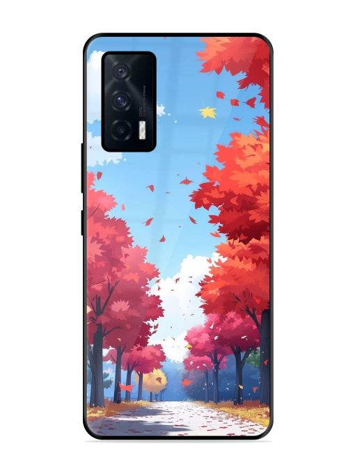 Autumn'S Embrace Glossy Soft Edge Case for Iqoo 7 (5G) Chachhi