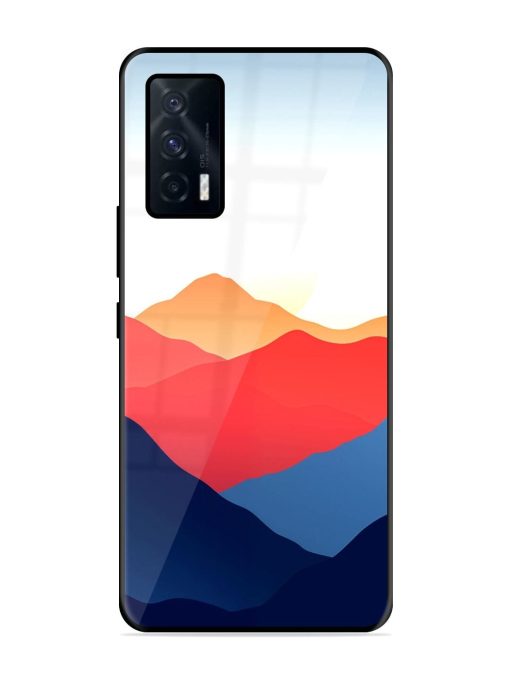 Sunset Peaks Glossy Soft Edge Case for Iqoo 7 (5G) Chachhi