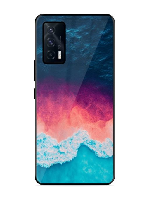 Where The Ocean Meets The Sky Glossy Soft Edge Case for Iqoo 7 (5G) Chachhi