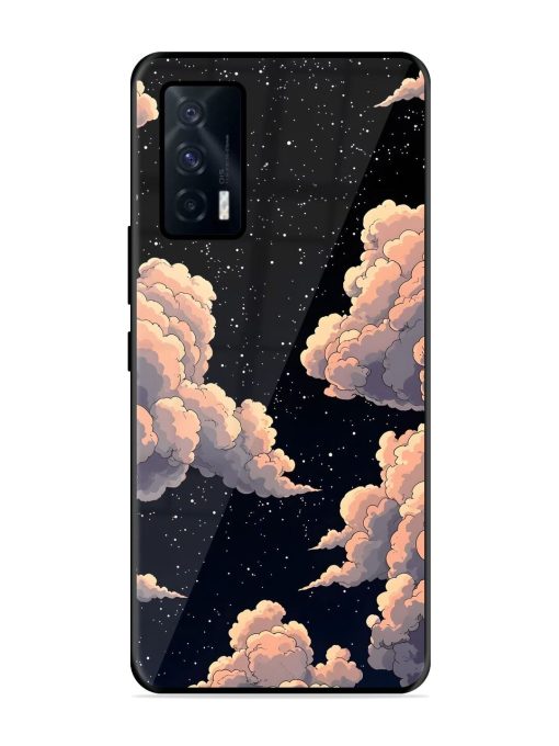 Starry Night Dreams Glossy Soft Edge Case for Iqoo 7 (5G)