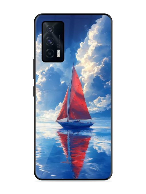 Crimson Sails Glossy Soft Edge Case for Iqoo 7 (5G)