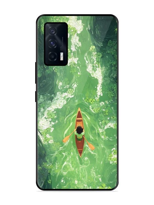 Solitude On The River Glossy Soft Edge Case for Iqoo 7 (5G) Chachhi