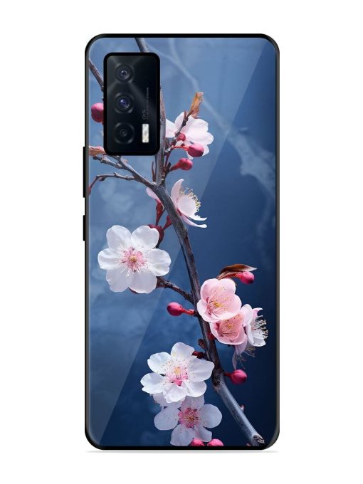 Delicate Blossoms Glossy Soft Edge Case for Iqoo 7 (5G)