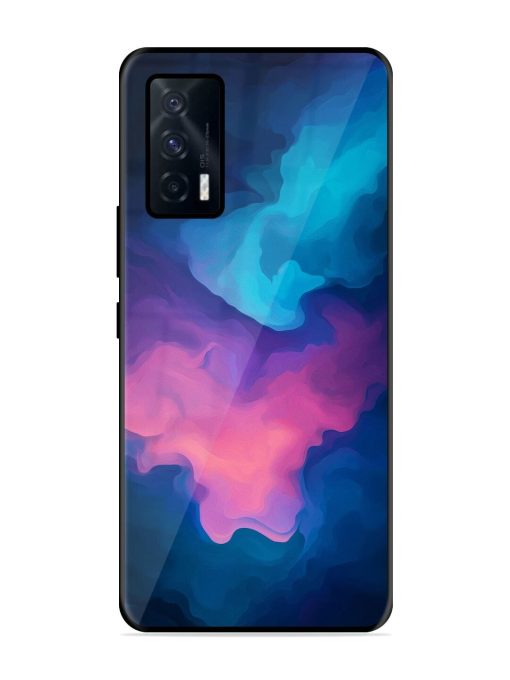 Cosmic Canvas Glossy Soft Edge Case for Iqoo 7 (5G)