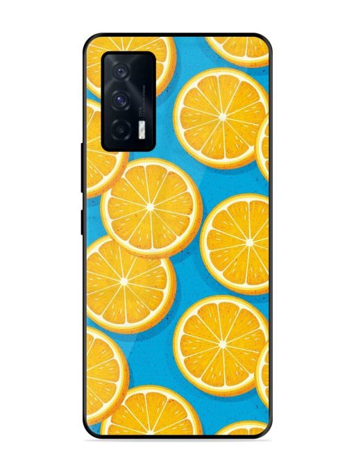 Citrus Symphony Glossy Soft Edge Case for Iqoo 7 (5G) Chachhi