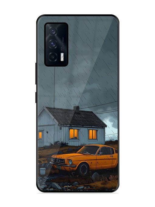 Rainy Day Retreat Glossy Soft Edge Case for Iqoo 7 (5G) Chachhi