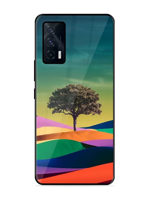 Rainbow'S Lone Sentinel Glossy Soft Edge Case for Iqoo 7 (5G) Chachhi