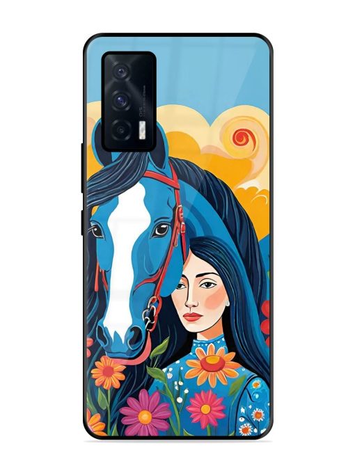 Equine Enchantment Glossy Soft Edge Case for Iqoo 7 (5G) Chachhi