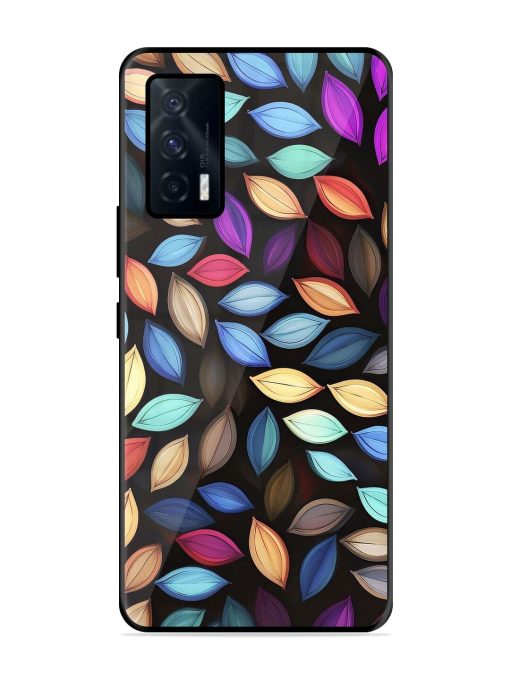 Colorful Kaleidoscope Glossy Soft Edge Case for Iqoo 7 (5G) Chachhi