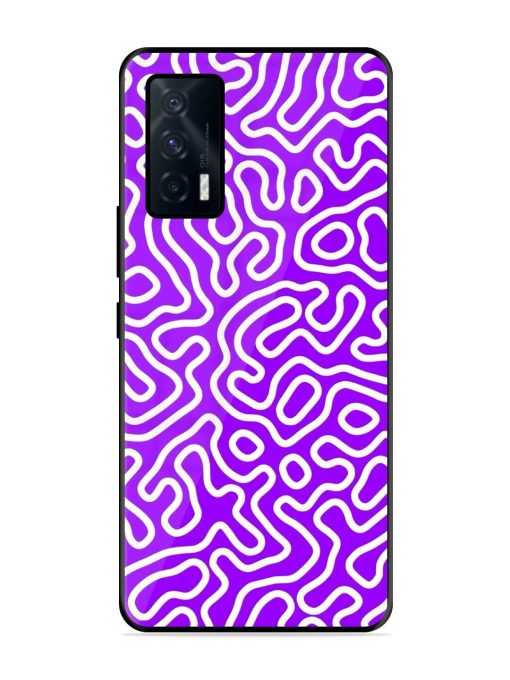 Wavy Wonder Glossy Soft Edge Case for Iqoo 7 (5G) Chachhi