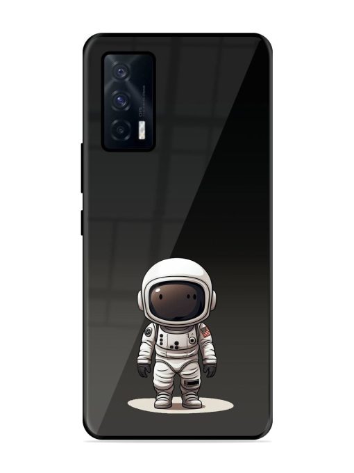 Neon Astronaut Glossy Soft Edge Case for Iqoo 7 (5G) Chachhi