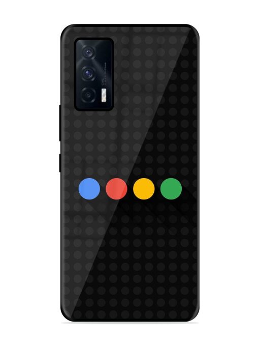 Google Dots Glossy Soft Edge Case for Iqoo 7 (5G) Chachhi