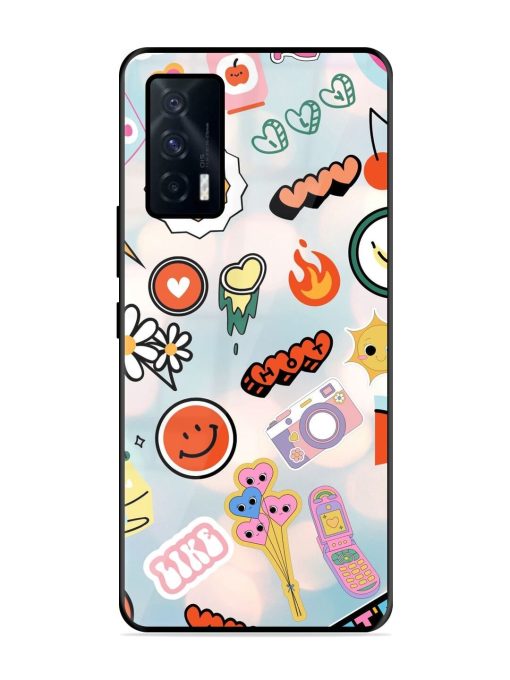 Cheerful Glossy Soft Edge Case for Iqoo 7 (5G) Chachhi