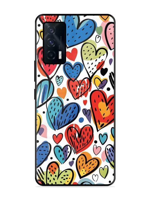 Heartfelt Harmony Glossy Soft Edge Case for Iqoo 7 (5G)