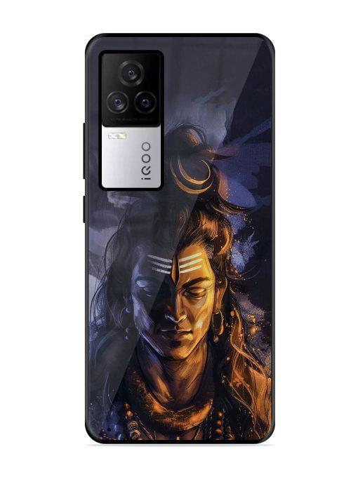 Lord Shiva Glossy Soft Edge Case for Iqoo 7 Legend (5G) Chachhi