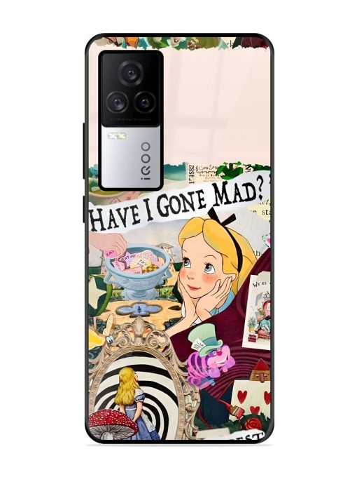 Mad Hatter'S Collage Glossy Soft Edge Case for Iqoo 7 Legend (5G) Chachhi