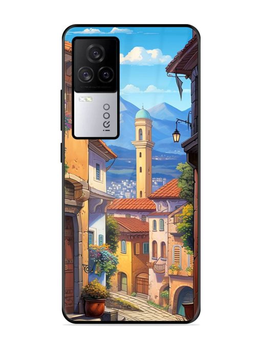 Tuscan Twilight Glossy Soft Edge Case for Iqoo 7 Legend (5G) Chachhi