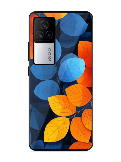 Autumn'S Contrast Glossy Soft Edge Case for Iqoo 7 Legend (5G)