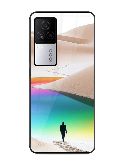 Desert Dreams Glossy Soft Edge Case for Iqoo 7 Legend (5G) Chachhi