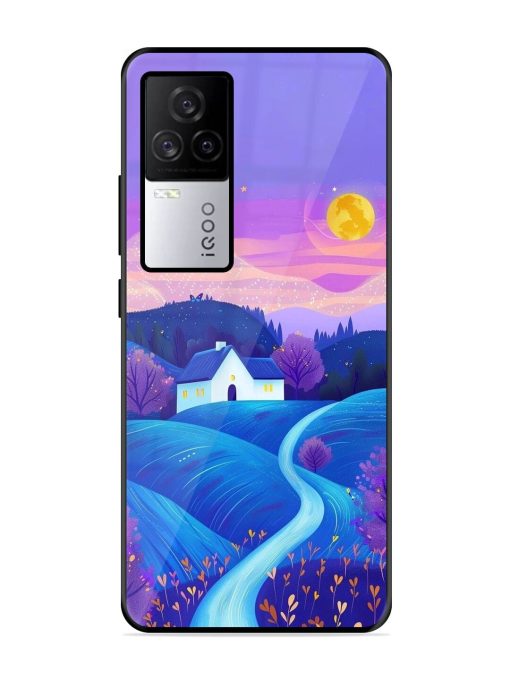 Moonlit Meadow Glossy Soft Edge Case for Iqoo 7 Legend (5G) Chachhi