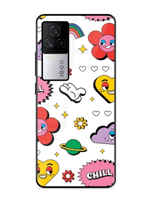 Whimsical Wonderland Glossy Soft Edge Case for Iqoo 7 Legend (5G) Chachhi