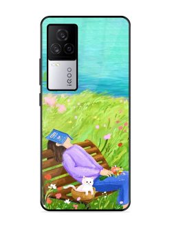 Seat Alone Glossy Soft Edge Case for Iqoo 7 Legend (5G)