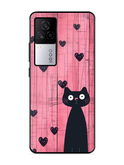 Feline Valentine'S Day Glossy Soft Edge Case for Iqoo 7 Legend (5G) Chachhi