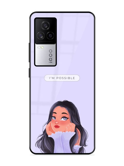 Im Possible Glossy Soft Edge Case for Iqoo 7 Legend (5G) Chachhi