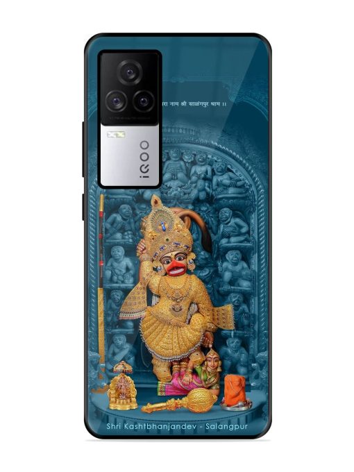 Divine Grace Of Shri Kashtabhanjandev Glossy Soft Edge Case for Iqoo 7 Legend (5G) Chachhi