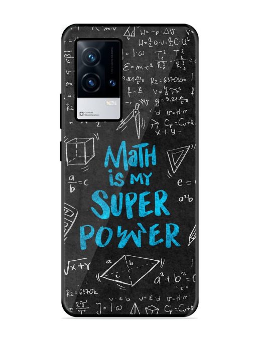 Math Magic Glossy Soft Edge Case for Iqoo 8 Chachhi