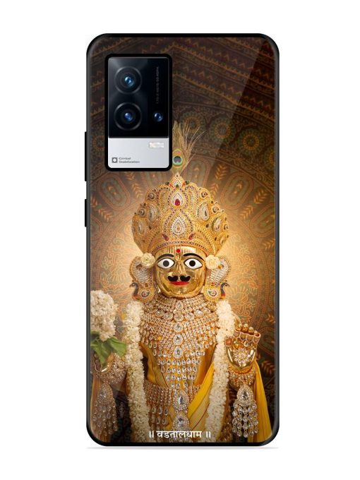 Hare Krishna Maharaj Glossy Soft Edge Case for Iqoo 8 Chachhi