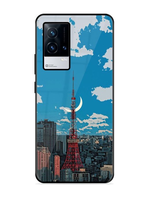 Tokyo Twilight Glossy Soft Edge Case for Iqoo 8 Chachhi