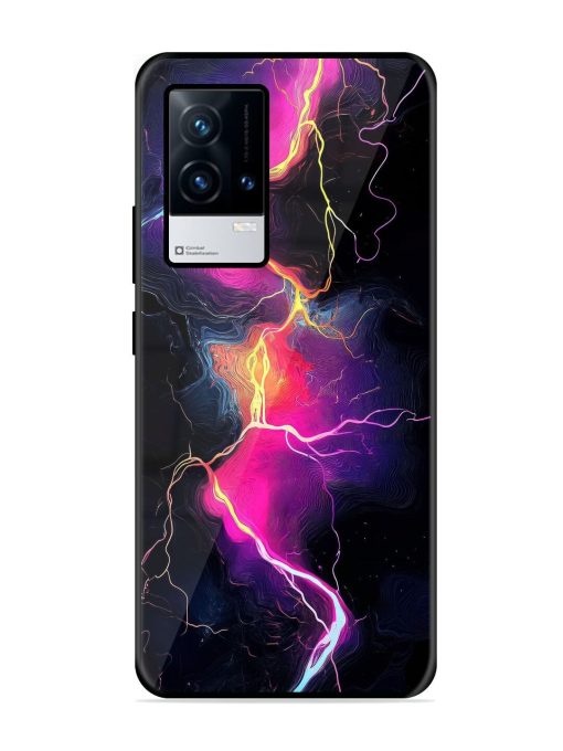 Electric Dreams Glossy Soft Edge Case for Iqoo 8 Chachhi