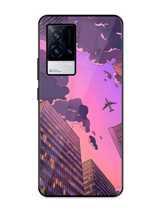 Urban Twilight Glossy Soft Edge Case for Iqoo 8 Chachhi