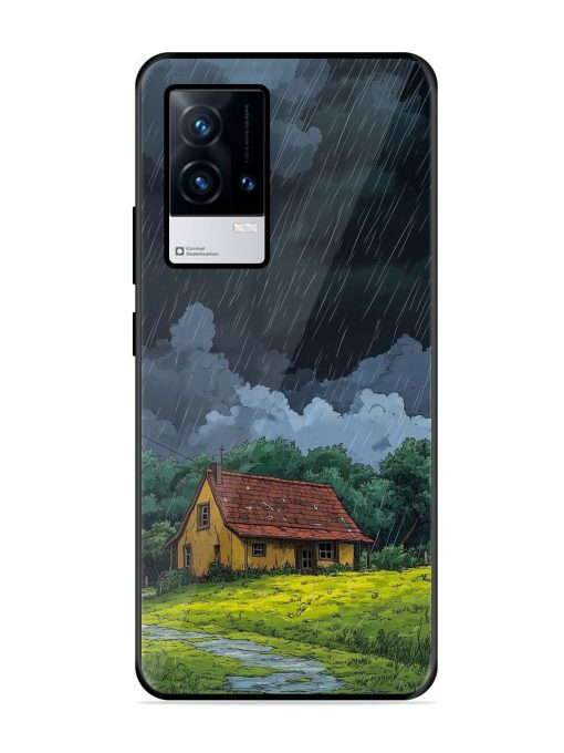 Rainy Day Retreat Glossy Soft Edge Case for Iqoo 8