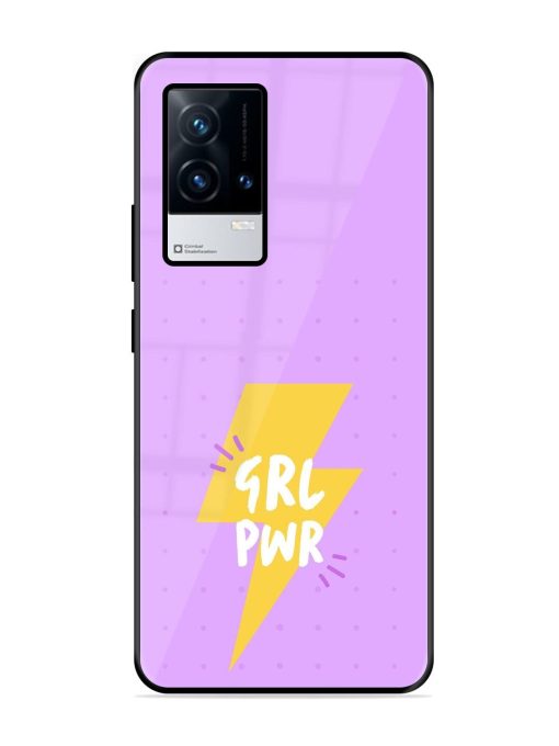 Girl Power Spark Glossy Soft Edge Case for Iqoo 8 Chachhi