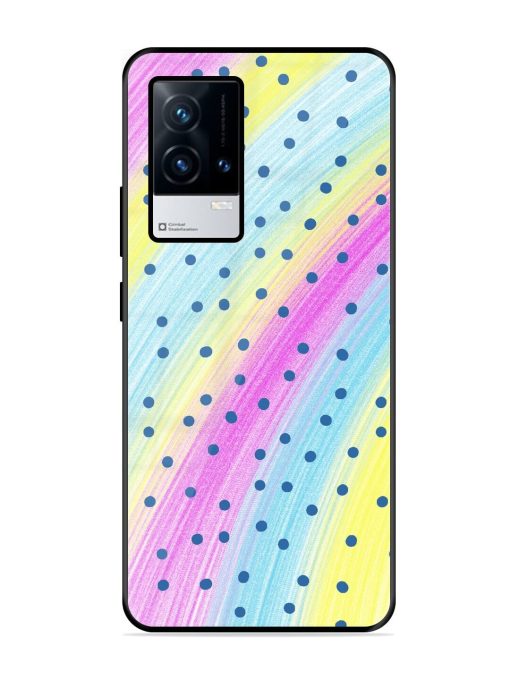 Polka Dot Paradise Glossy Soft Edge Case for Iqoo 8 Chachhi