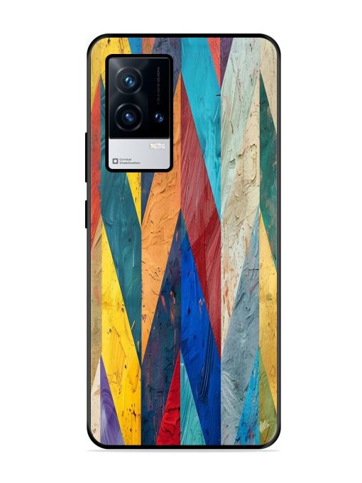 Abstract Tapestry Glossy Soft Edge Case for Iqoo 8 Chachhi