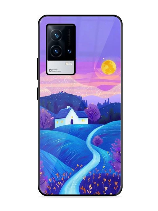 Moonlit Meadow Glossy Soft Edge Case for Iqoo 8 Chachhi