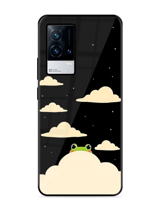 Froggy Night Sky Glossy Soft Edge Case for Iqoo 8 Chachhi