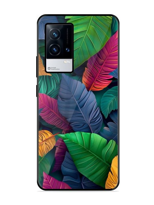 Tropical Tapestry Glossy Soft Edge Case for Iqoo 8