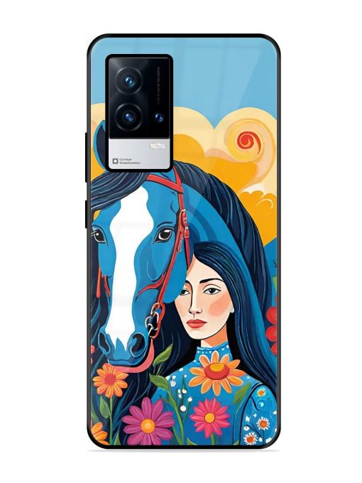 Equine Enchantment Glossy Soft Edge Case for Iqoo 8 Chachhi